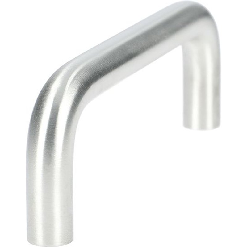 Poignée de meuble en inox mat diamètre 10mm entraxe 96mm - HAFELE - 155.01.231