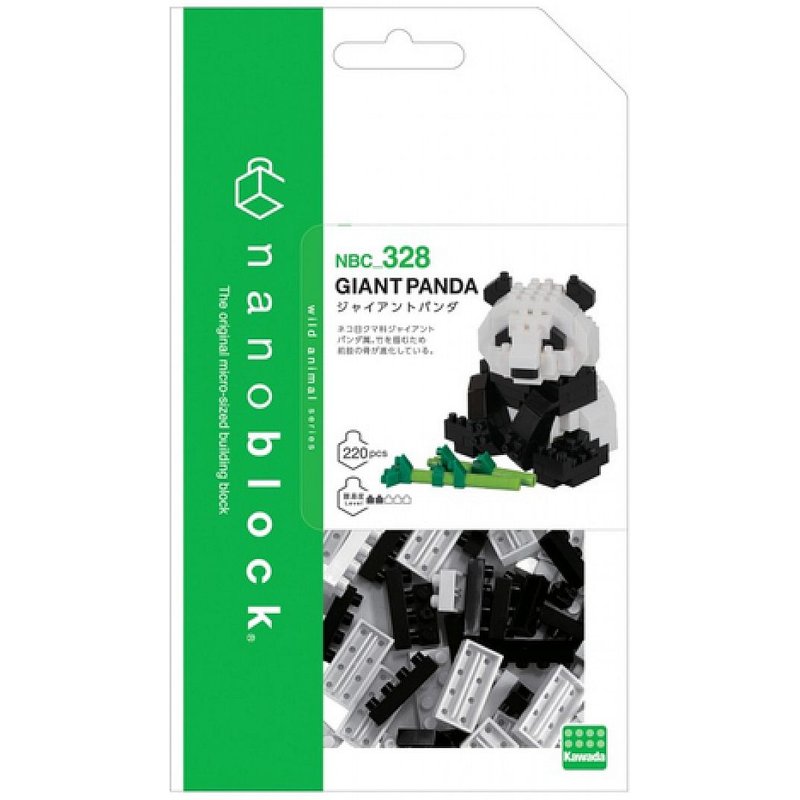 Nanoblock Panda Geant 220 Pcs