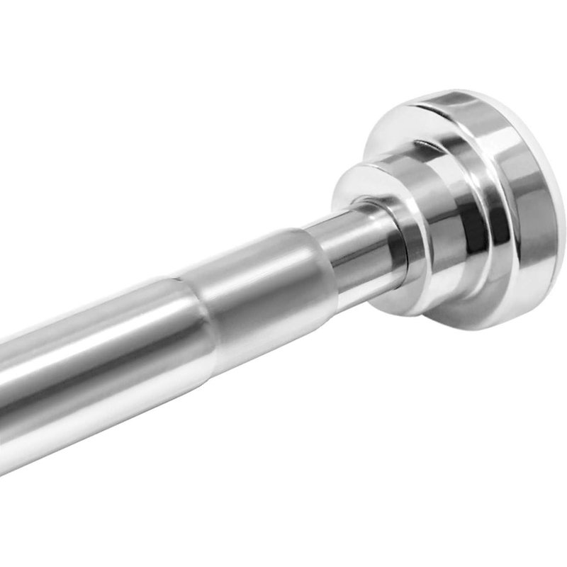 Tringle Extensible pour Rideau de Douche 60-100CM,Acier Inoxydable Barre TĂ©lescopique pour Rideau,VĂȘtement,Salle de Bains,FenĂȘtres ou Portes