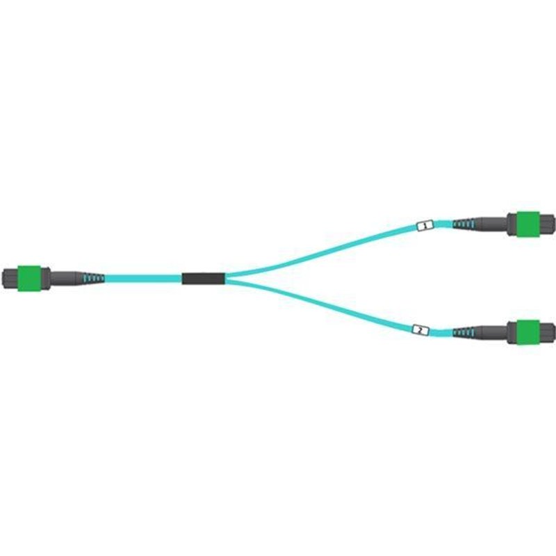 Mellanox - Câble réseau - MPO-12/APC multi-mode (F) pousser/tirer pour MPO-12/APC multi-mode (F) pousser/tirer - 20 m - 20 m - fibre optique - 50 / 125 microns - OFNR - sans halogène...