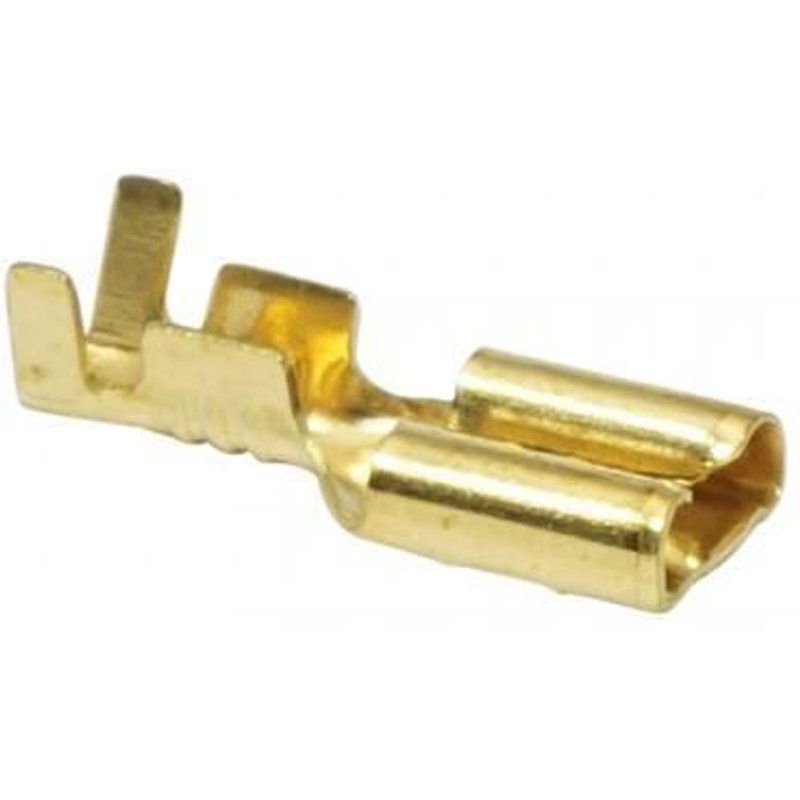 Cosses électriques femelle 4.8x1 RS 7603 laiton