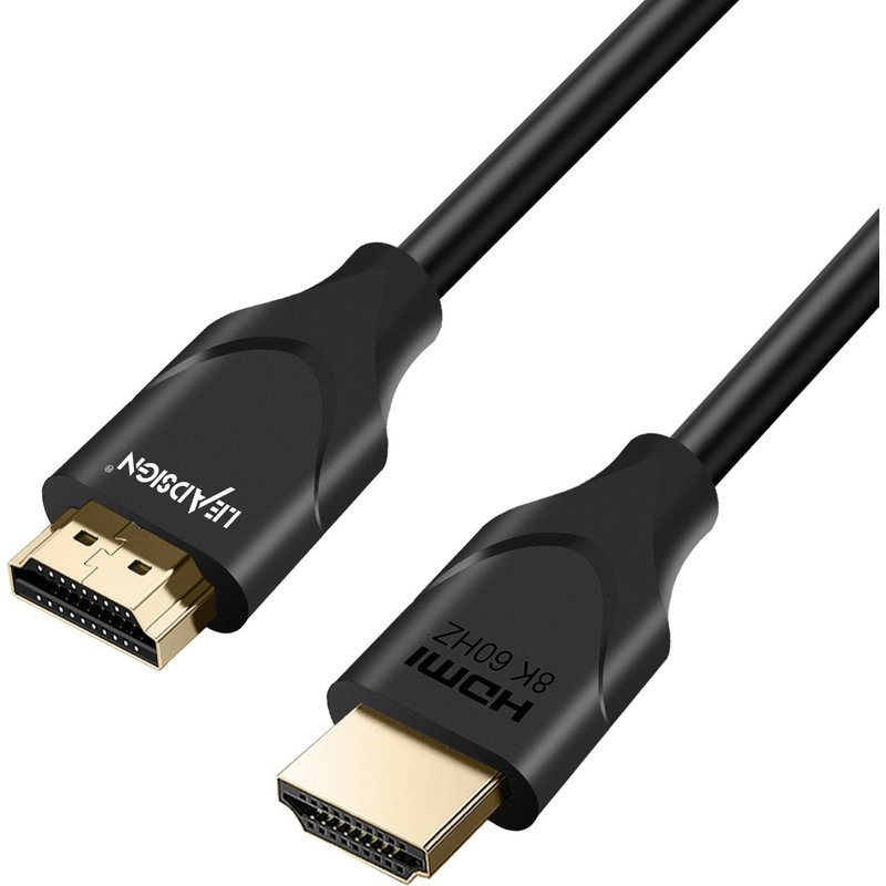 SUNY-Câble Hdmi 2.1 2M,Câble Hdmi Earc Ultra Rapide 48Gbps 8K 60Hz 4K 120Hz Hdcp 2.2/2.3,Dolby Atmos,Compatible Avec Roku Tv,Soundbar,Ps5,Xbox Series X,Moniteurs De Gaming,Pc