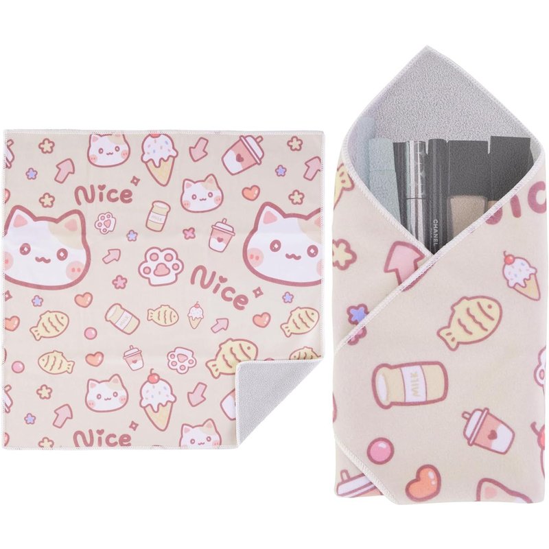 Magic Protective Wrap Self Adhesive Scratch Resistant Dustproof Washable Case Kit for Cameras, Lenses, Electronics and Cosmetics, Kitty, Camera Lens Packaging