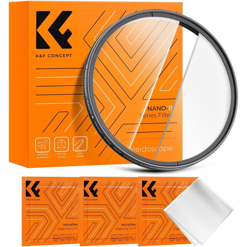 82mm Diopter Filter Doule Moon Prism Special Effect Waterproof Anti Scratch Light HD for Lens