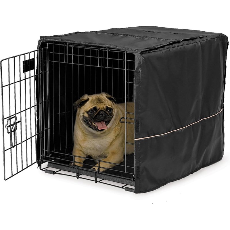 24 Dog Crate Cover With Teflon Protective Fabric, Dog Crate Protector Cover Fits Midwest And New World 24"" Long Crates