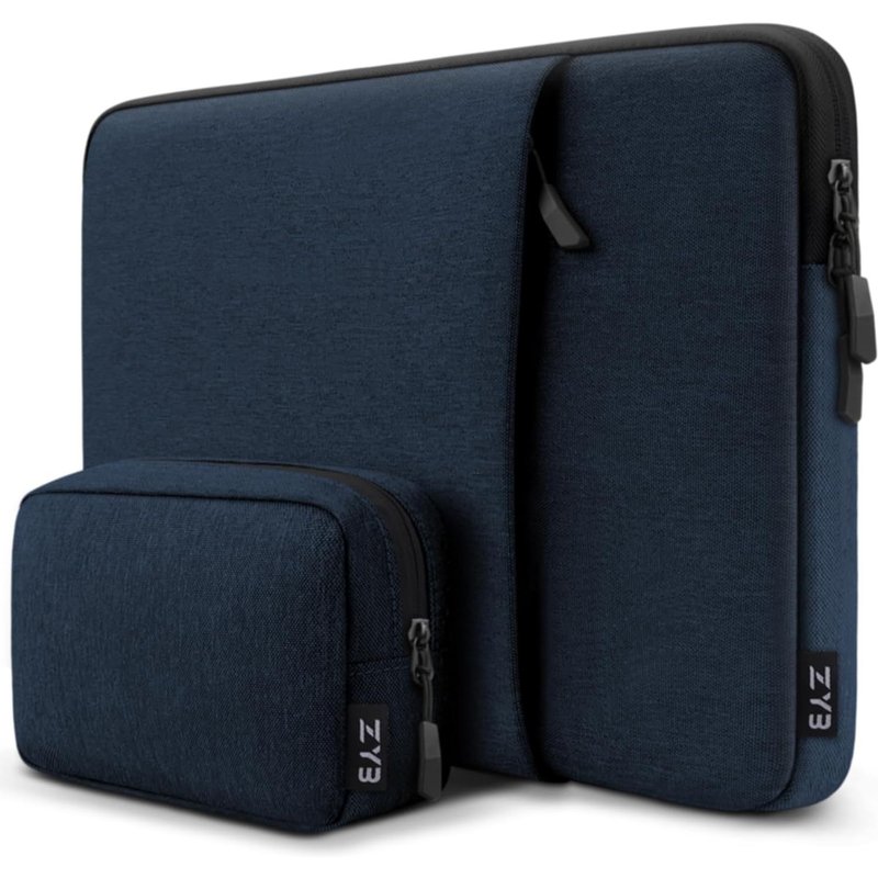 13-13.3 Inch Laptop Sleeve Case for Macbook Air 13 13.6/MacBook Pro 13 Inch M3 M2 M1 2024 2022 2020-2012, 2021-2024 MacBook Pro 14 M4 M3 M2 M1,13. 3 Inch PC etc-Blue