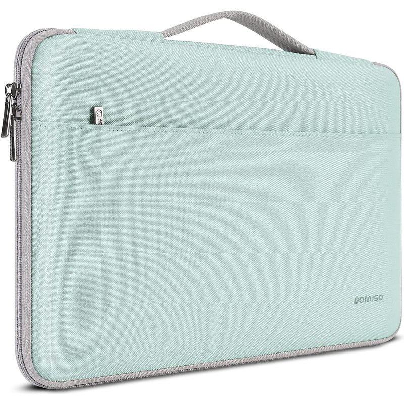 10 Inch Waterproof Protective Laptop Bag Case for 10 Inch iPad / 10 Inch 11 Inch iPad Pro / 10.5 Inch 10.9 Inch iPad Air / Surface Go 2 3/10 Inch Galaxy Tab A8, Mint Green
