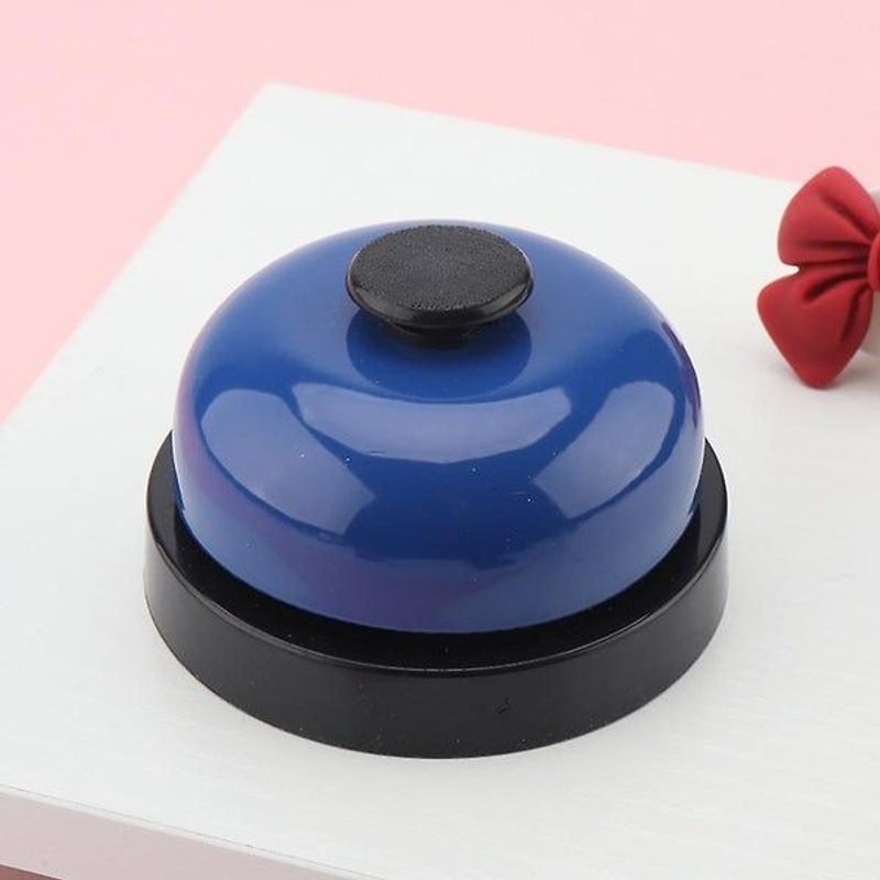 Cloche D'apprentissage De La Propreté Pour Animaux De Compagnie - Sonnette Pour Chiens Et Chats, Plastique Durable, Facile À Utiliser, Son Clair, Bleu, 7 X 7 X 4,5 Cm