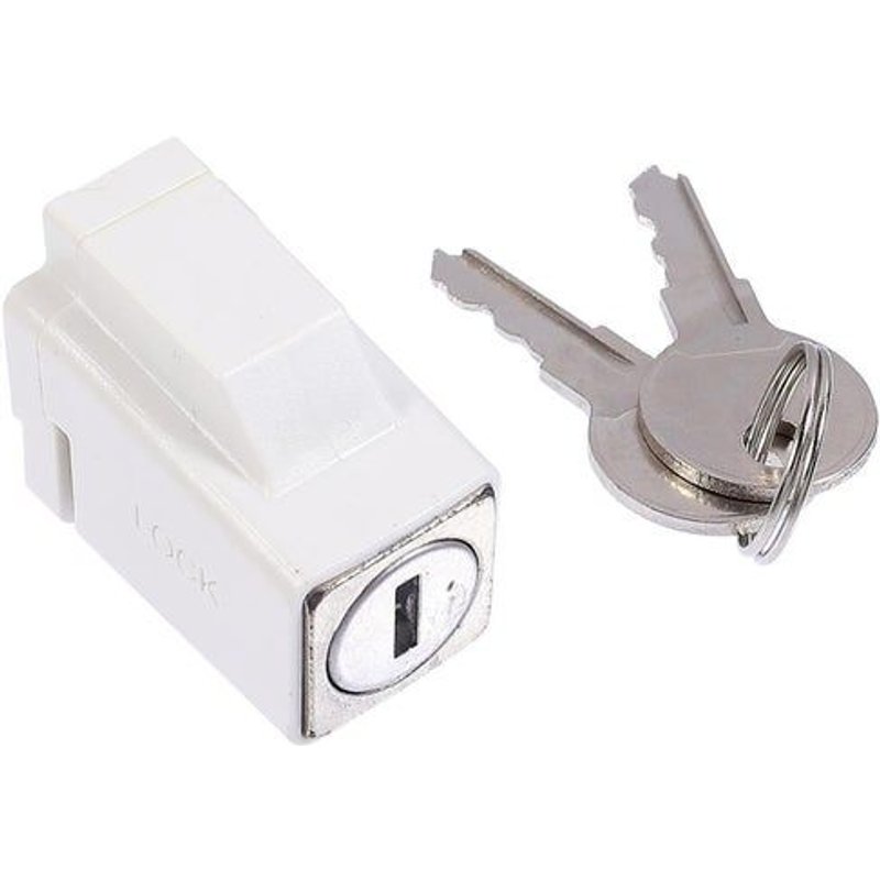 Serrure De Fenêtre Coulissante De Sécurité Pour Enfants - Sécurisez Votre Maison Avec Une Installation Facile Et Une Conception Durable En Alliage De Zinc