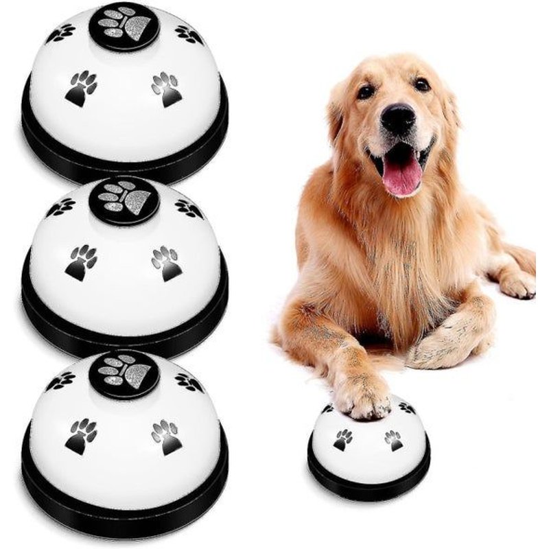 Lot De 3 Clochettes Colorées Pour Dressage De Chien - Kit De Communication Puppycorn Potty Pour Une Signalisation Facile De La Porte De Votre Animal