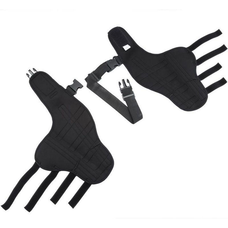 (Taille S)Genouillère De Chien De Protection De Jambe Arrière Double Pour L'arthrite De Luxation De La Rotule Maintient L'articulation Au Chaud Soutien Supplémentaire