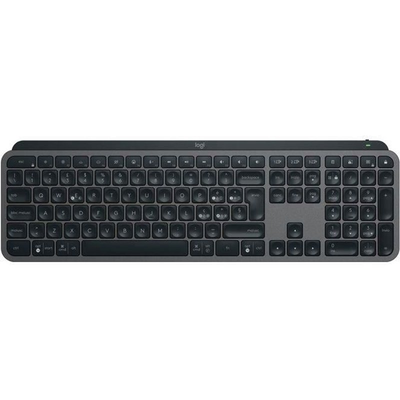 Logitech MX Keys S - Graphite, Clavier Italien QWERTY