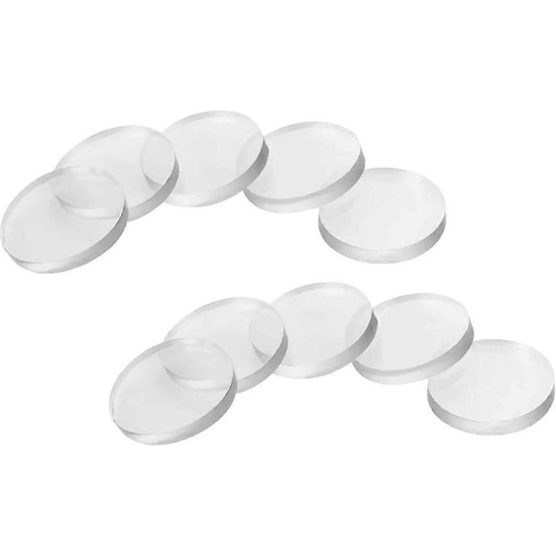 50pcs Pare-Chocs De Table En Verre 20 Mm Rond Pare-Chocs En Caoutchouc Non Adhésif Transparent Coussinets Antidérapants Clairs Pour Le Verre Top-Good