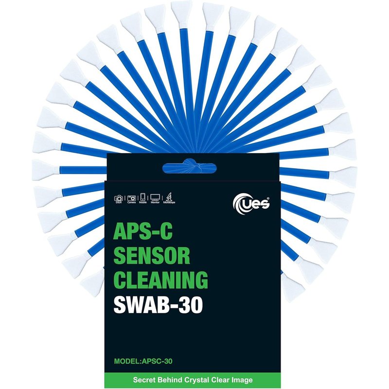 LETNERNY-Apsc30 Écouvillon De Nettoyage De Capteur Pour Capteur De Caméra Aps-C Écouvillons De Capteur 30 X 16 Mm, Sans Poussière Et Emballés Sous Vide
