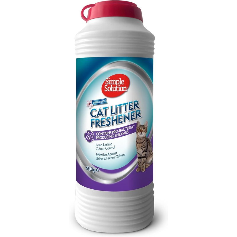 Rafraîchisseur De Litière Pour Chat Avec Granules De Nettoyage Enzymatiques 500g