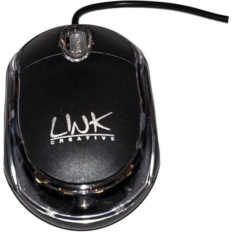 Link Accessori LKMOS04 souris Bureau Droitier USB Type-A Optique