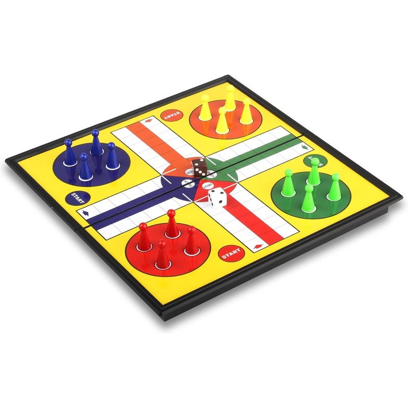 Play-Jeu De Plateau Magnétique Pliable Ludo Chess Cxyxq-03 (M)