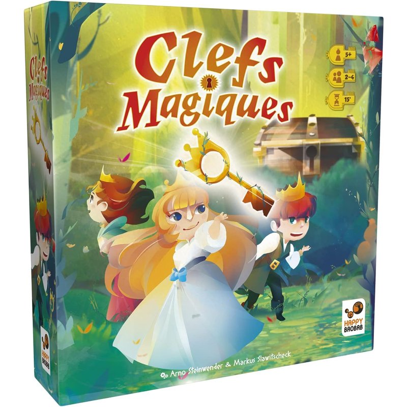 PLAY-Clefs Magiques-Pour Découvrir Le Jeu De Société-Mécanique De Stop Ou Encore-Jeu Enfant-Jeu 5 Ans Et Plus-Grand Prix Du Jouet Enfant 2022, Dorée