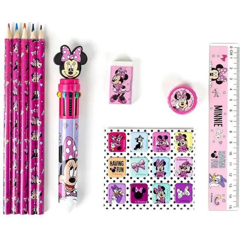 Papeterie - Cerda - Disney Minnie - Violet/Rose - Utilisation Intérieure - Design Ludique