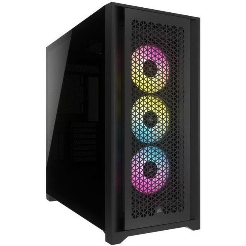 Boîtier PC - CORSAIR - FRAME 5000D RS ARGB Airflow - Moyen-tour - Noir - CC-9011309-WW