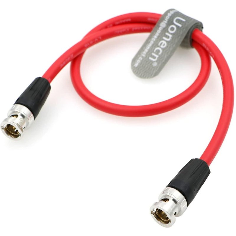 LETNERNY-Bnc Câble Coaxial Hd Sdi Bnc Mâle Vers Mâle 12G Câble D'Alimentation D'Origine Pour Caméra Vidéo 4K 50 Cm