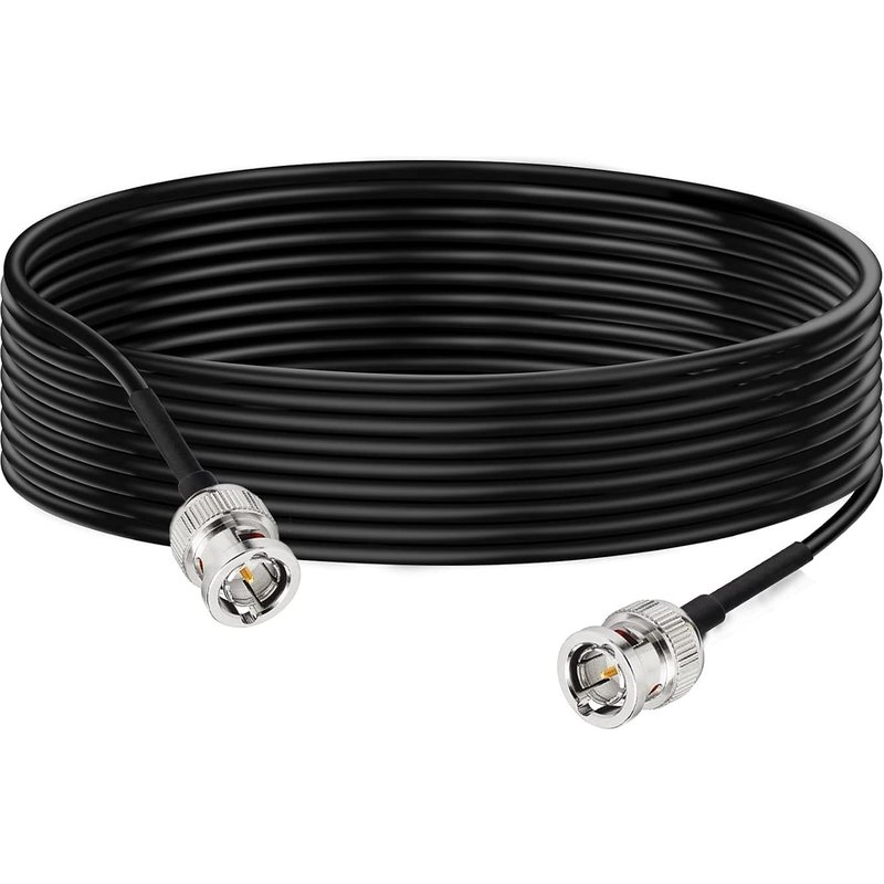 LETNERNY-Cable Coaxial Sdi Bnc Mâle À Mâle Belden 1855A 75 Ohms 3M/9.84Ft Pour 4K Hd 3G 6G Sdi Vedio Caméra Enregistreur Convertisseur Routeur De Diffusion Passerelle Audio Modulateur Rf Frame Grabbe