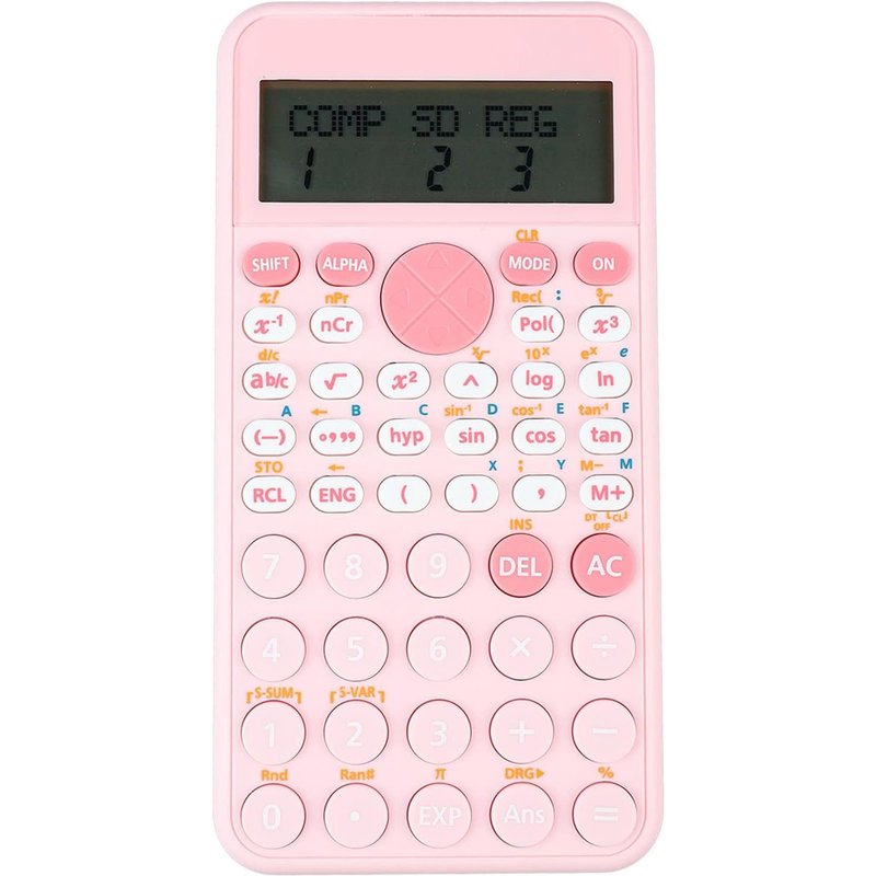LETNERNY-Calculatrices Scientifiques, Calculatrice Bureau Bouton Sensible Avec Écran Lcd Pour Les Enseignants, Les Étudiants