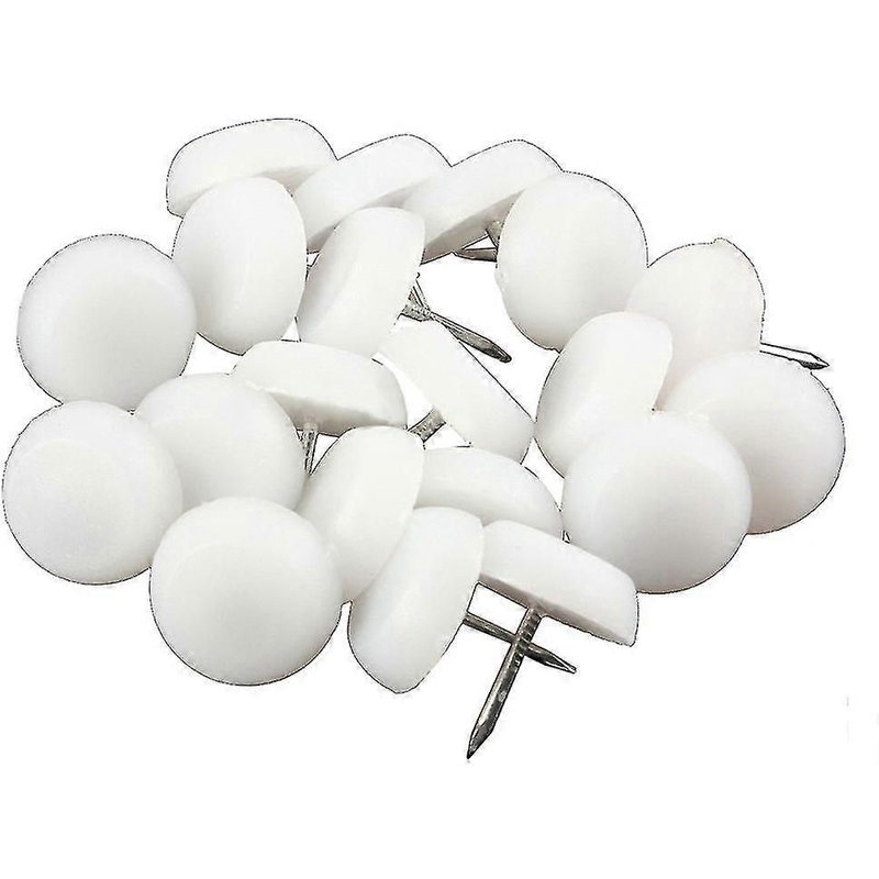 100x 14mm Feutre Pieds Pad Skid Glide Nail Protector Meubles Chaise Table Leg-A1