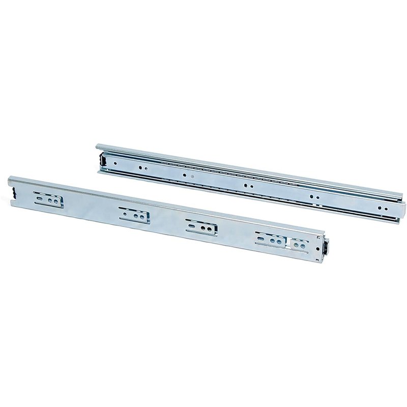 Paire de Coulisses/Glissières à Billes Sortie Totale 45mm x 400mm pour Tiroir