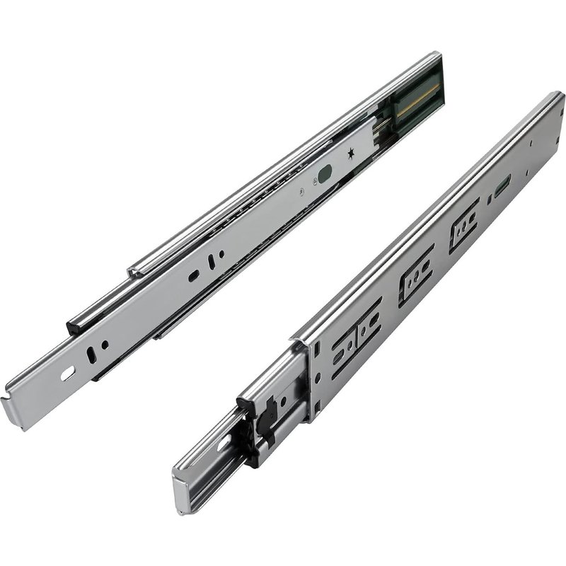 1 paire (2 pièces) Glissière pour tiroir Extension totale avec SoftClosing Hauteur 45/Longueur 650 mm Rail de guidage