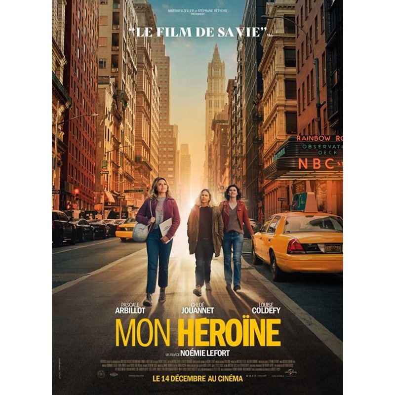 Mon Héroïne - Chloé Jouannet, Pascale Arbillot 2022 - 40x60cm - Affiche / Poster Envoi Plié