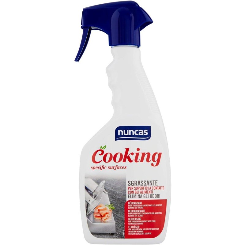 Italia S.p.A. Cooking Nettoyant Dégraissant pour les Surfaces en Contact avec Aliments Spray de 500 ml
