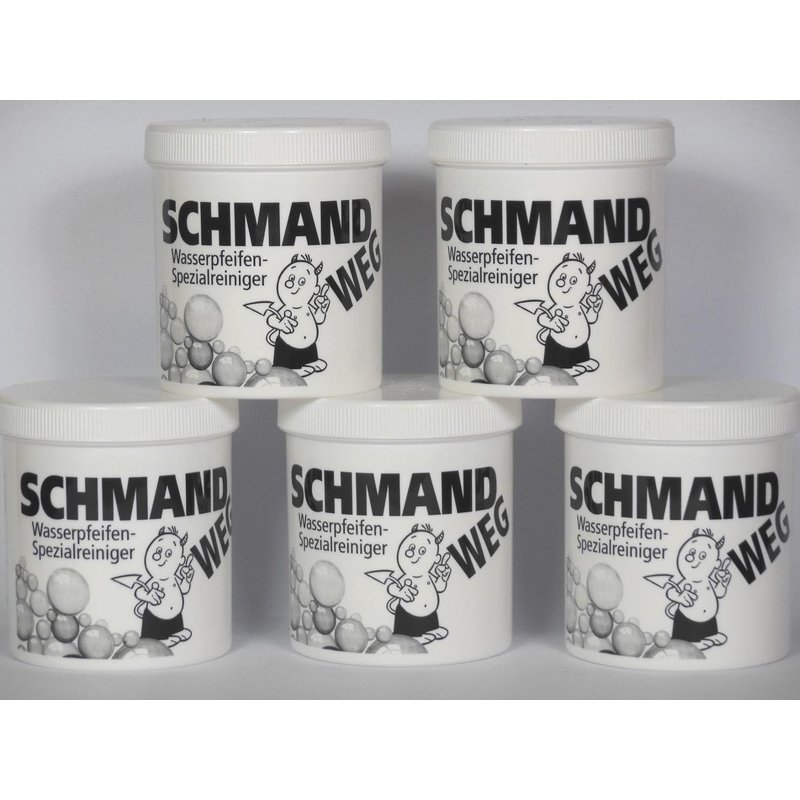 Lot de 5 flacons de nettoyant pour vitres 150 g = 750 g pour pipe Ă eau