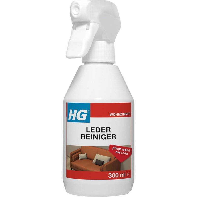 Nettoyant pour cuir - Nourrit et nettoie le cuir rapidement et facilement et en un seul passage, 300 ml (lot de 2)