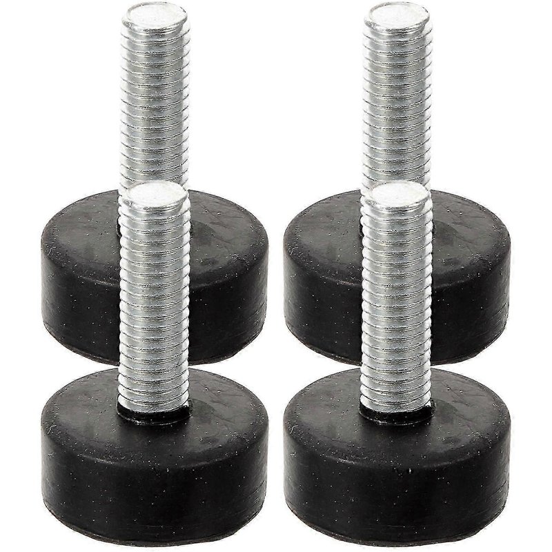 4pcs Pieds En Caoutchouc Pare-Chocs De Pied Professionnels Pieds De Montage En Caoutchouc De Meubles Robustes