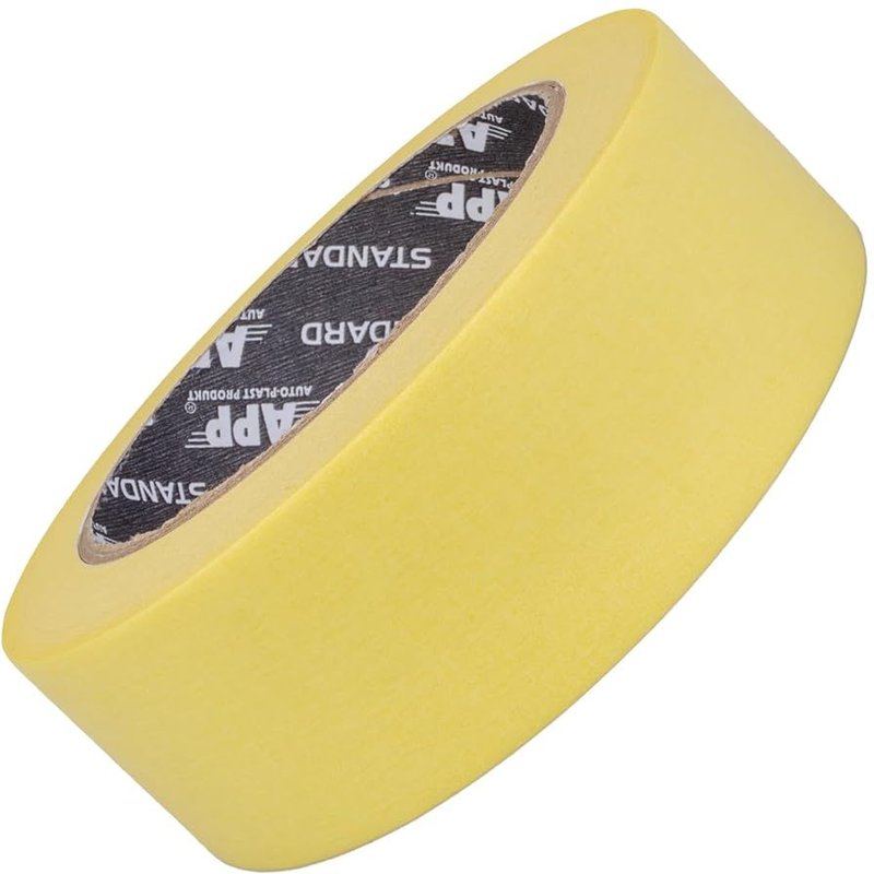 APP Standard 60°C-Ruban de masquage pour peinture 36 mmRuban masquage pour peinture,vernis,et rénovationRésistant aux températures allant jusqu'à 60°CJaune45 m x 36 mm