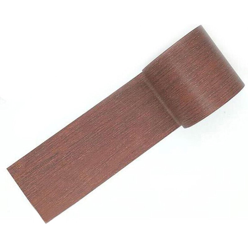 Ruban adhĂ©sif aspect bois,5,37 cm (l) x 4,57 m (L)-Film adhĂ©sif aspect bois PE+ chĂȘne rustique pour plinthes souples,portes,bordures,murs,papiers peints,meubles (2,F)