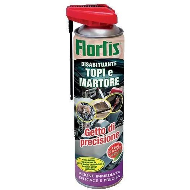 DISABITUANTE PER TOPI E MARTORE SPRAY 600 ML FLORTIS