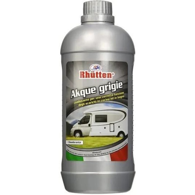 Akque Grigie Per Camper 1 Litro Scarichi Cucina Bagno