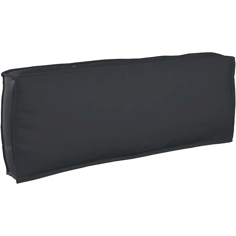 Vidaxl Coussin De Palette Pour Dossier Noir 120 X 40 X 12 Cm En Tissu Oxford.