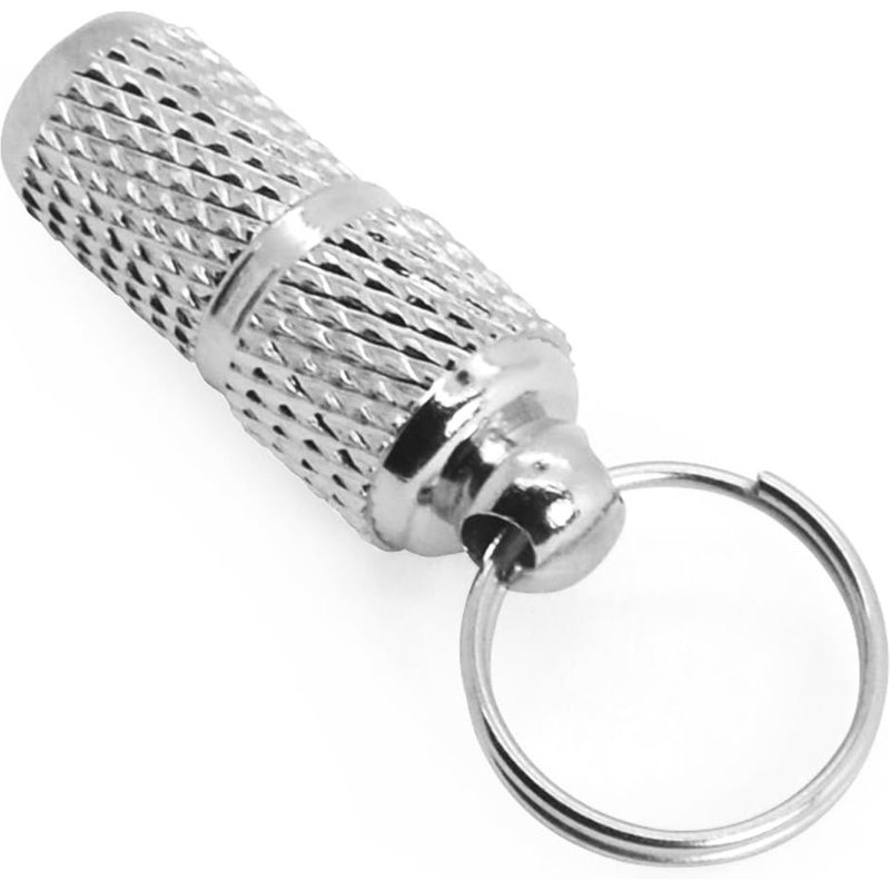 Porte-Adresse Étiquette D'adresse D'identification Pour Chien Et Chat,Conteneur Tube Anti-Perte,Pendentif Collier Pour Animaux De Compagnie Étanche,Capsule D'adresse,Argent,Xxs