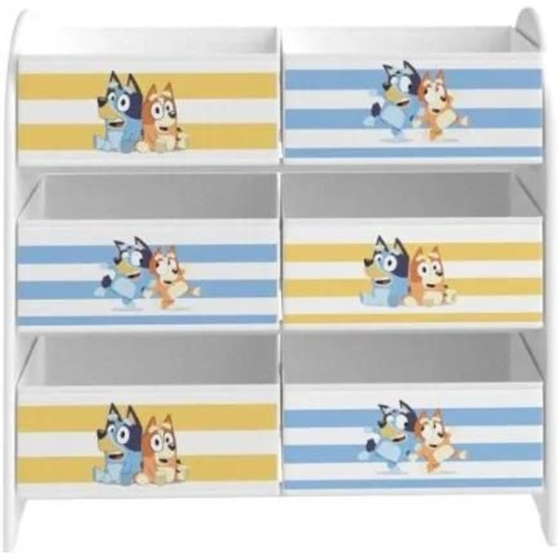 Scaffale Portagiochi Bluey E Bingo