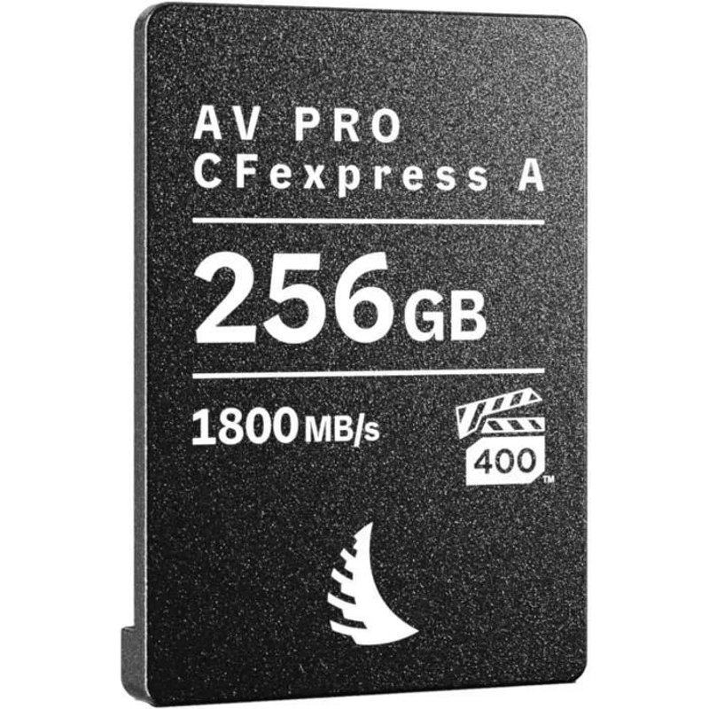 Carte mémoire CFexpress A - ANGELBIRD - 256 Go - Vitesse de lecture 1800 Mo/s - Classe 10 - Rouge