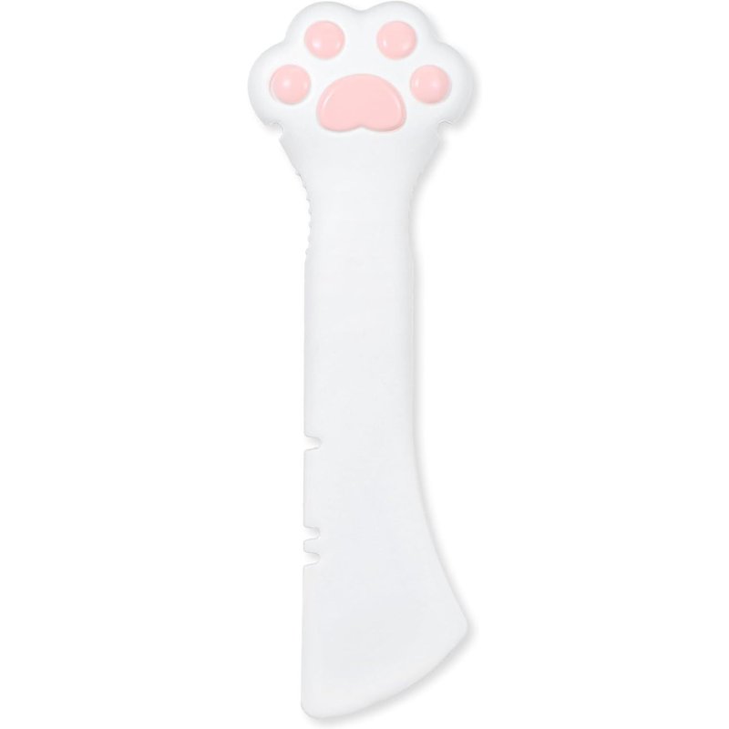 Cuillère De Nourriture Pour Animaux De Compagnie, Cuillère De Nourriture Pour Chien Et Chat, Ouvre-Boîte En Silicone Pour Nourriture Humide, Cuillère Grise Pour Nourriture Humide, Cuillère À Mélanger