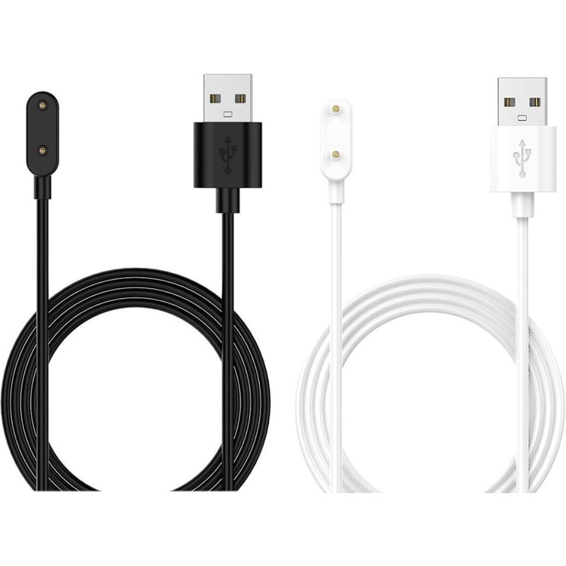 2x Câble chargeur magnétique Smartwatch pour Huawei Watch FIT 2 3 NEW MINI ELEGANT,pour Huawei Band 6 Pro 7NFC 8 9,4X 4Pro,pour Honor Band ES 9,câble de chargement USB remplacement de 1 m