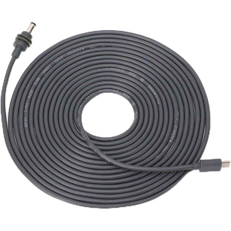 Câble d'alimentation USB C vers DC pour Mini Antenne Parabolique Cordon d'alimentation Mini USB C vers DC 18 AWG,Entrée de Type C vers Câble Jack DC Barrel,