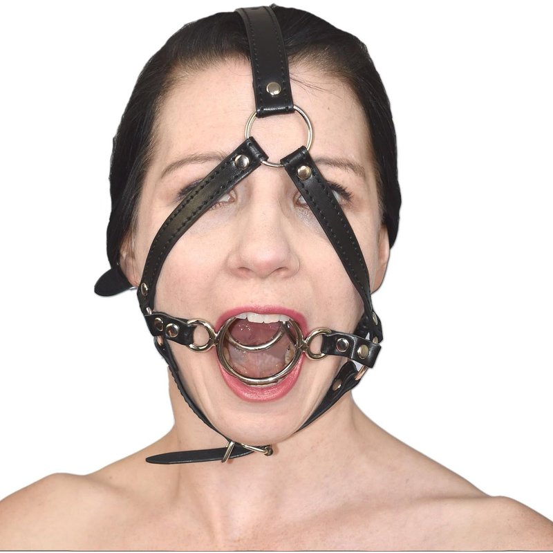 Bâillon Fétiche Avec 2 Anneaux En Métal