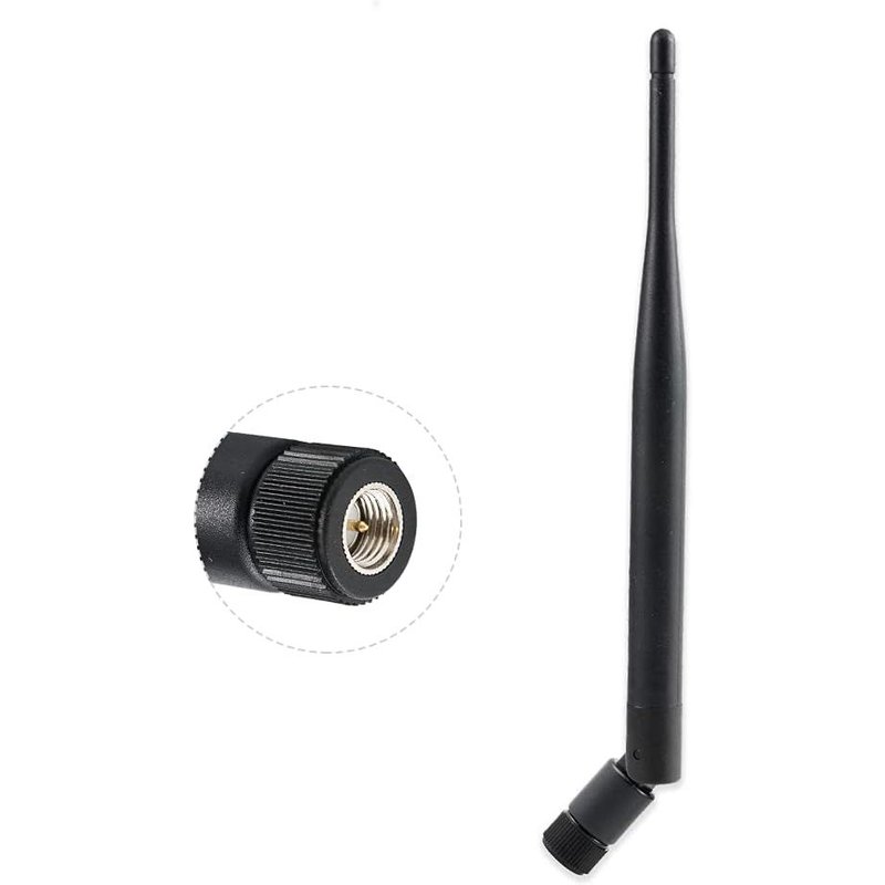 WiFi Antenna 2.4GHz 5dBi SMA Male Adapter SMA Antenna Indoor Omnidirectional Antenna for WiFi Router Vary Extender