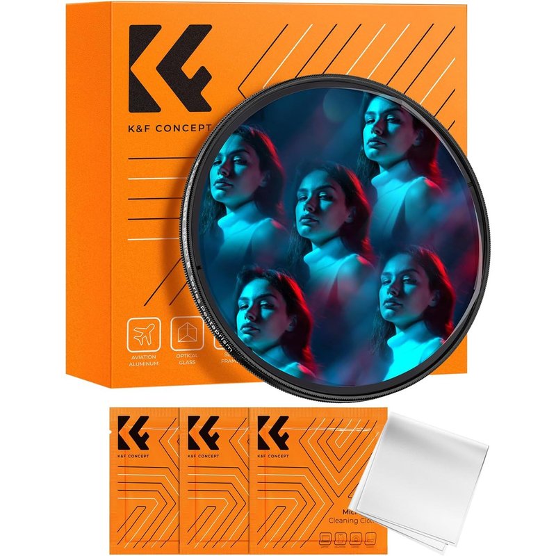 58mm Filtre à Effet de 5 Prismes Centrals Spécial pour Objectif Appareil Photo