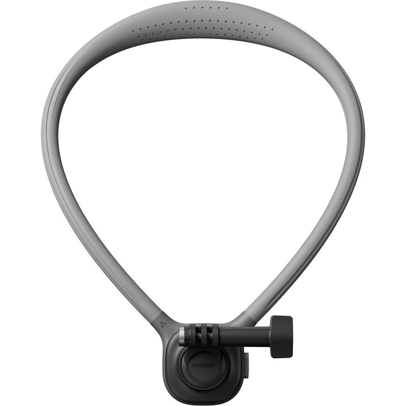 Support de Cou pour GO 3/3S, X4, X3, Ace/Ace Pro - pour Les Points de Vue Mains Libres à la première Personne. Base réglable à 360° pour Prise de Vue Verticale et Horizontale